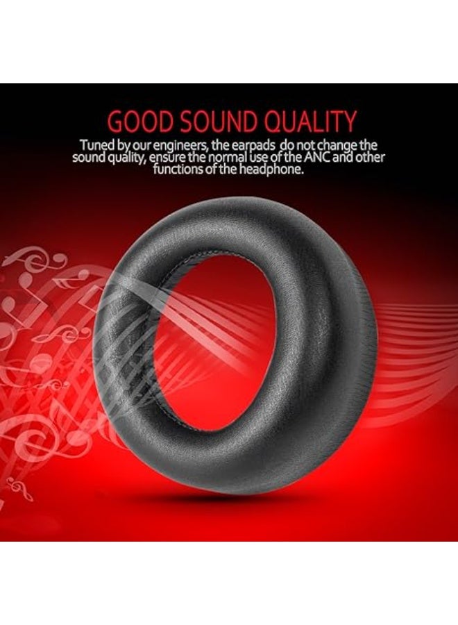 QIRG Replacement Ear Pads for Sony Playstation 5/PS5/Pulse 3D – Soft Memory Foam with Protein Leather Cushions Headset Earpads - Image 4